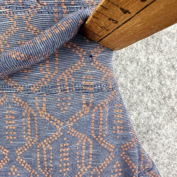 Toad & Co Cue Wrap Cafe Dress Womens S Geometric Organic Blend Travel Stretch* - Picture 5 of 16